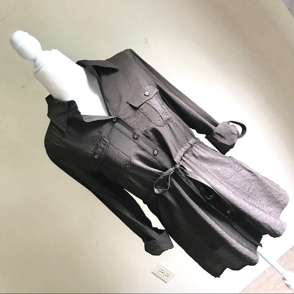 Forever 21 Tops - Forever 21 Military Button-Down